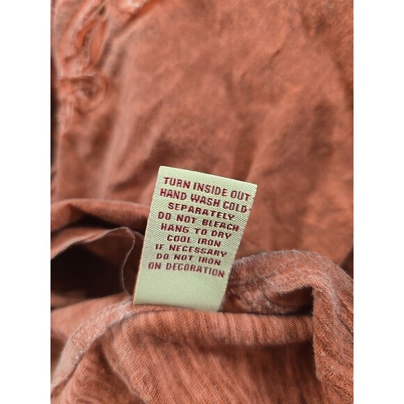 Reba Red Embroidered Beaded Western Shirt Womens Sz XL Pearl Snap Cowgirl Rodeo - Picture 9 of 9